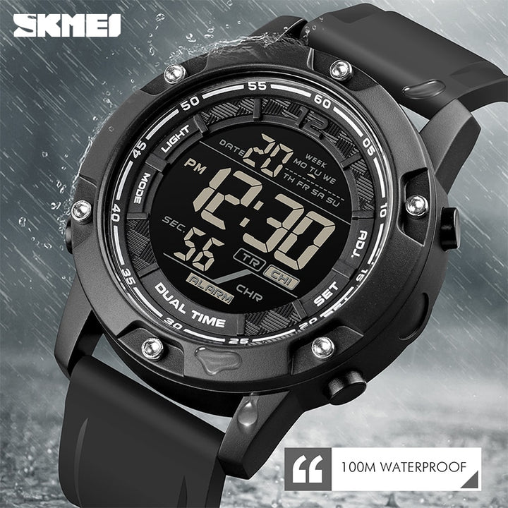 SKMEI 1762 100M Waterproof Sports Watch for Men
